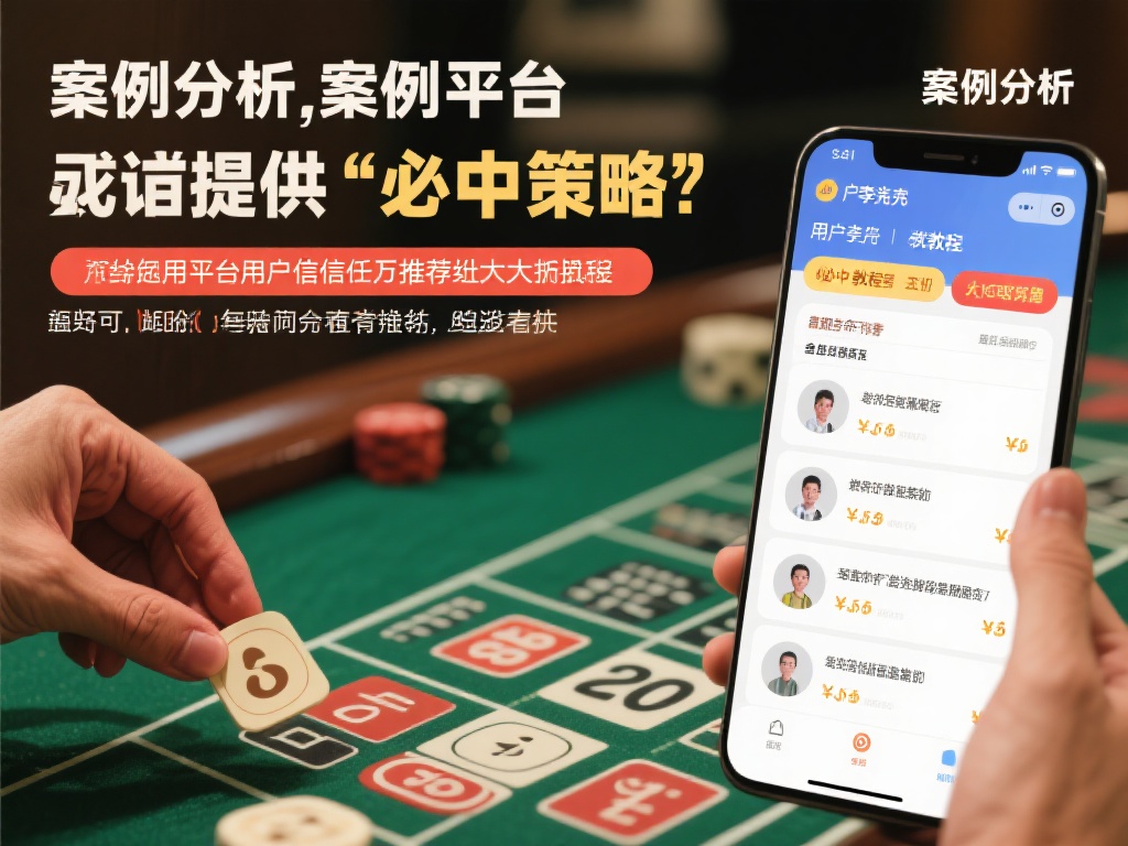 揭秘百家乐骗局背后的套路与真相分析 案例分析:某平台承诺提供“必中策略”,用户李先生依